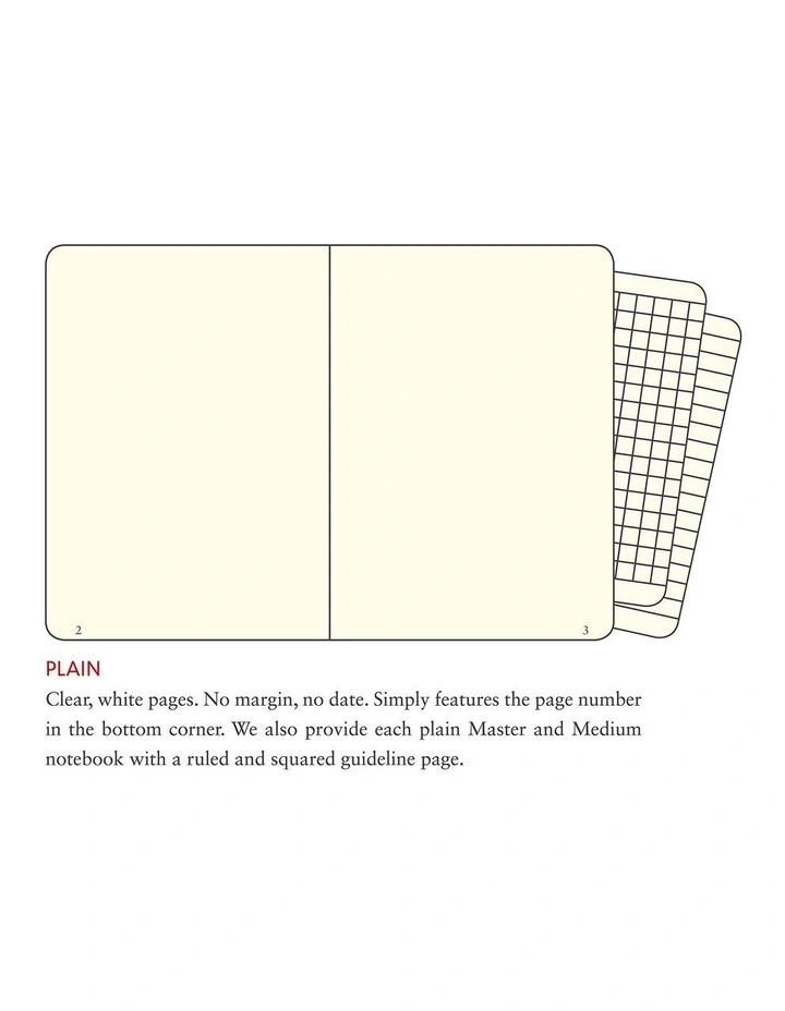 Notebook Medium (A5) Hardcover, 249 Numbered Pages, Plain, Lemon image 2