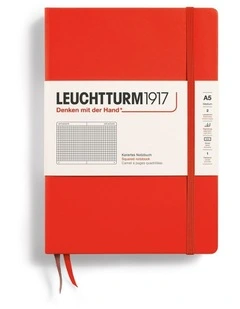 Notebook Hardcover Medium (A5), 251 Pages, Squared Lobster