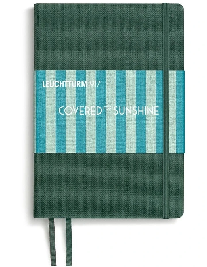 Notebook Hardcover Medium (A5) 251 numbered pages, Covered for Sunshine,Dotted, Pinetree image 1