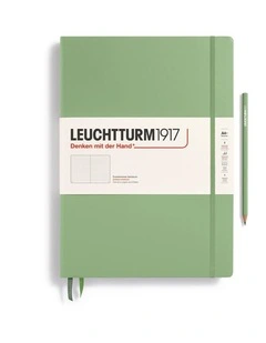 Notebook Hardcover Master Classic (A4 ), Dotted, 235 pages, Sage
