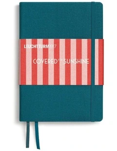 Notebook Hardcover Medium (A5),251 numbered pages,Covered for Sunshine,Dotted, Atlantic