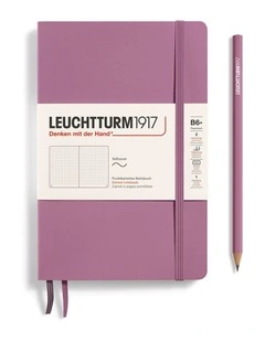 Notebook Softcover Paperback (B6 ), 123 pages, dotted, Dusty Rose