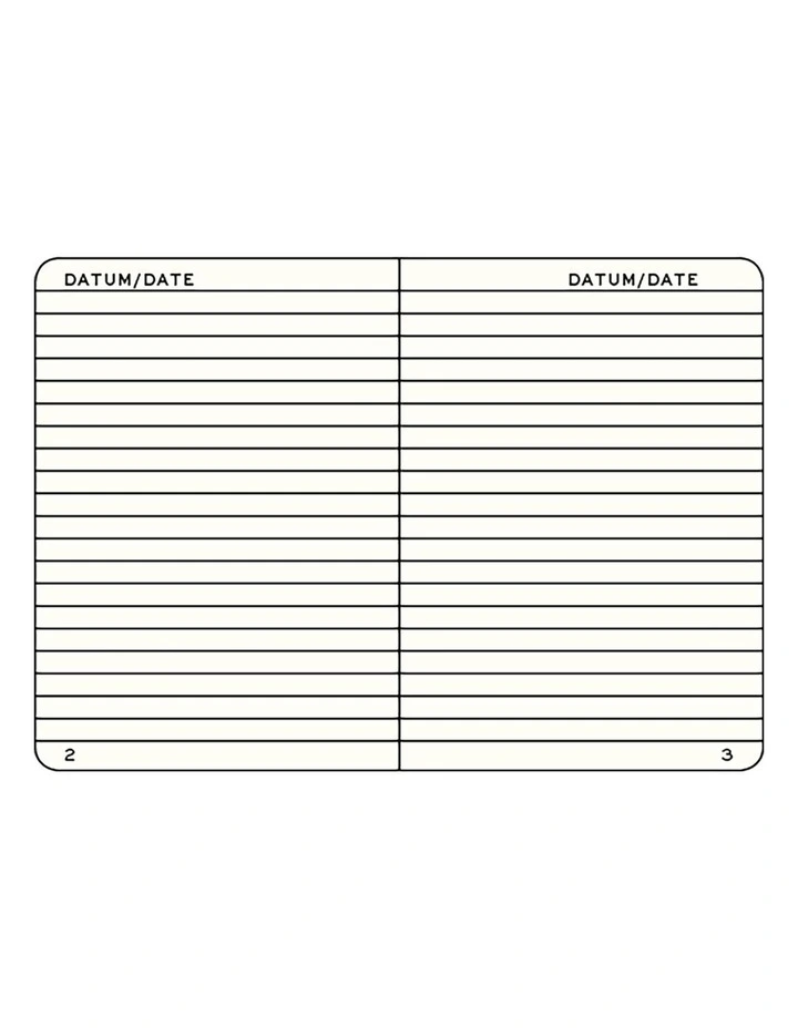 120g Edition Notebook (A5), 203 pages, Ruled, Sage image 5