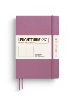 Notebook HC Medium (A5), 251 p, Plain, Dusty Rose