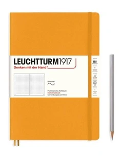 Notebook Composition (B5) Dotted, Softcover, 123 Numbered pages, Rising Sun