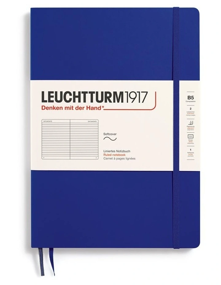 Notebook Softcover Composition , 123 pages, ruled, Ink image 2