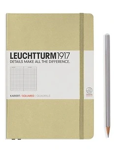 Leuchtturm1917 Medium (A5) Notebook - Sand Squared