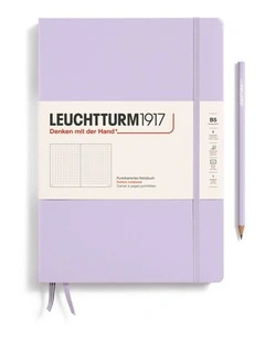 Notebook Composition (B5), Hardcover, 219 numbered pages, Lilac, Ruled