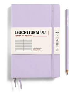 Notebook Paperback (B6 ), Hardcover, 219 numbered pages, Lilac, Ruled
