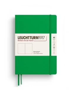 Notebook HC Medium (A5), 251 p, Plain, Spring Leaf
