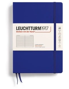 Notebook Hardcover Medium (A5), 251 Pages, Ruled Ink