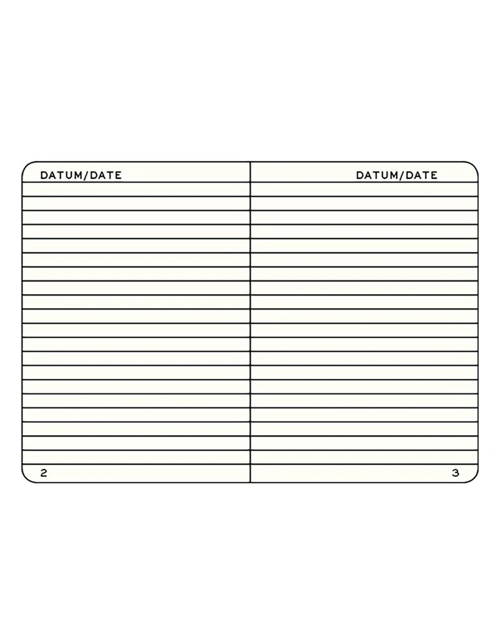 120g Edition Notebook (A5), 203 pages, Ruled, Port Red image 5