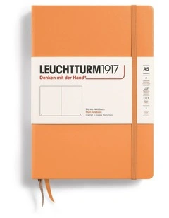 Notebook Hardcover Medium (A5), 251 Pages, Plain Apricot