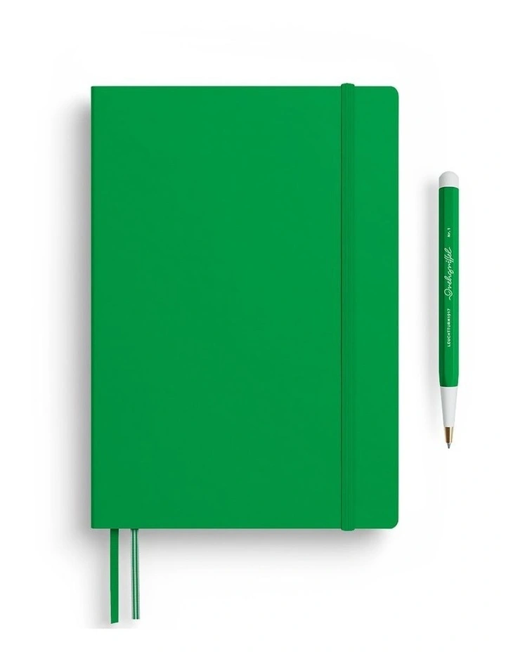 Notebook SC Medium (A5), 123 p, Ruled, Spring Leaf image 4