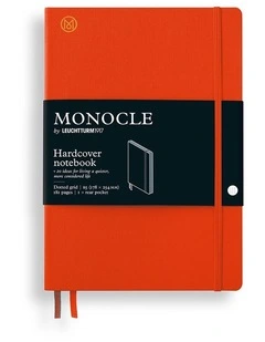 Monocle Notebook Hardcover (B5) Mncl Dotted Mandarin 192p.