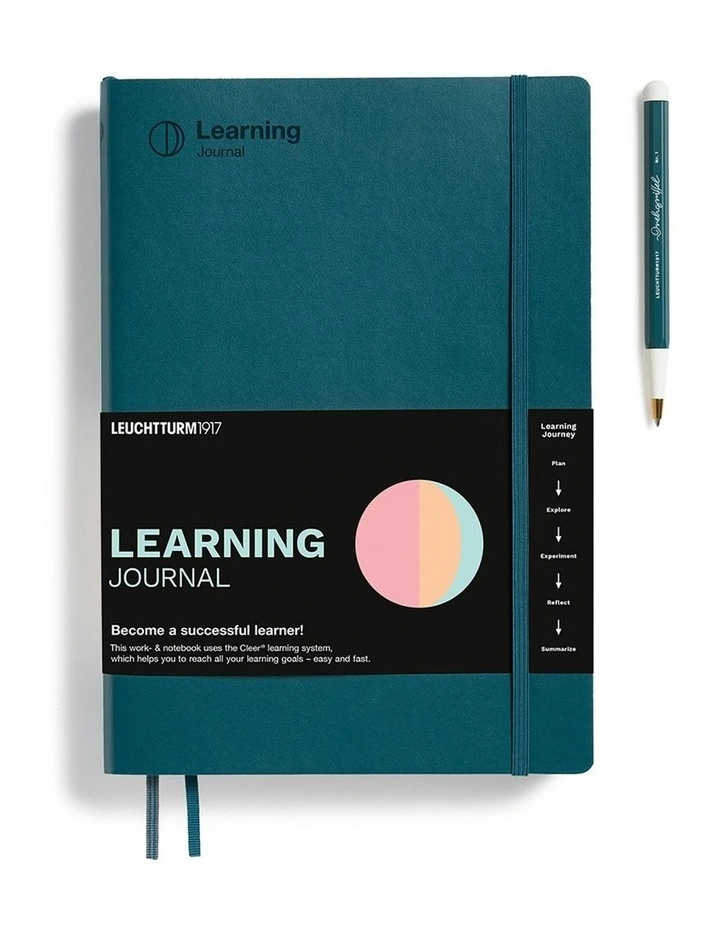 Learning Journal Composition (B5), Flexcover, Pacific Green image 1