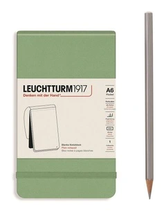Reporter Notepad Pocket, Sage, Plain