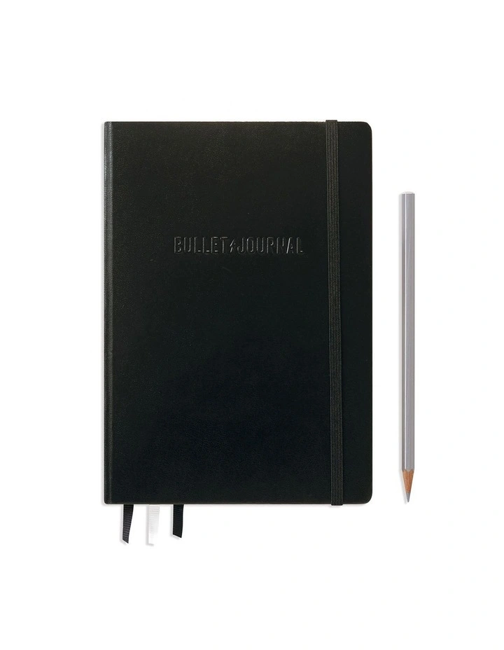 Bullet Journal Edition 2 Medium (A5), 120g/m paper, 206 p, Black image 2