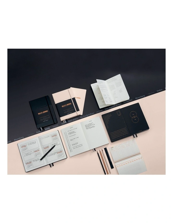 Bullet Journal Edition 2 Medium (A5), 120g/m paper, 206 p, Black image 3