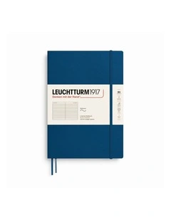 Notebook Softcover Composition (B5), Ruled, 123 pages, Indigo
