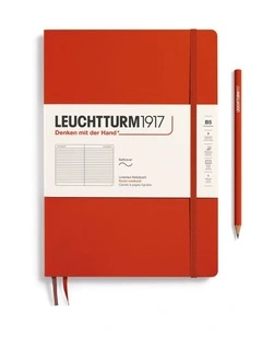 Notebook Softcover Composition (B5), Ruled, 123 pages, Fox Red