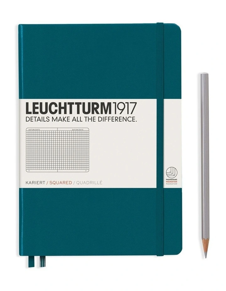 Notebook Medium (A5) SQUARED - PACIFIC GREEN image 2