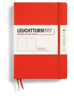 Notebook Hardcover Medium (A5), 251 Pages, Plain Lobster