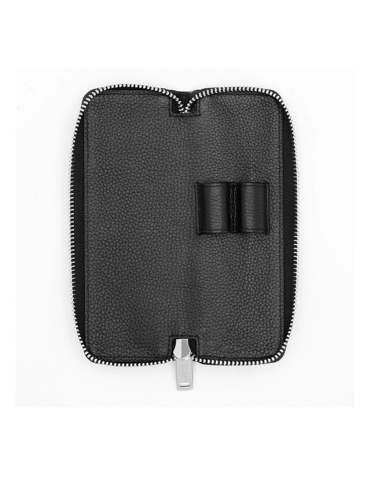 BOSS Zipped Double Pen Pouch Classic Grained Black image 3
