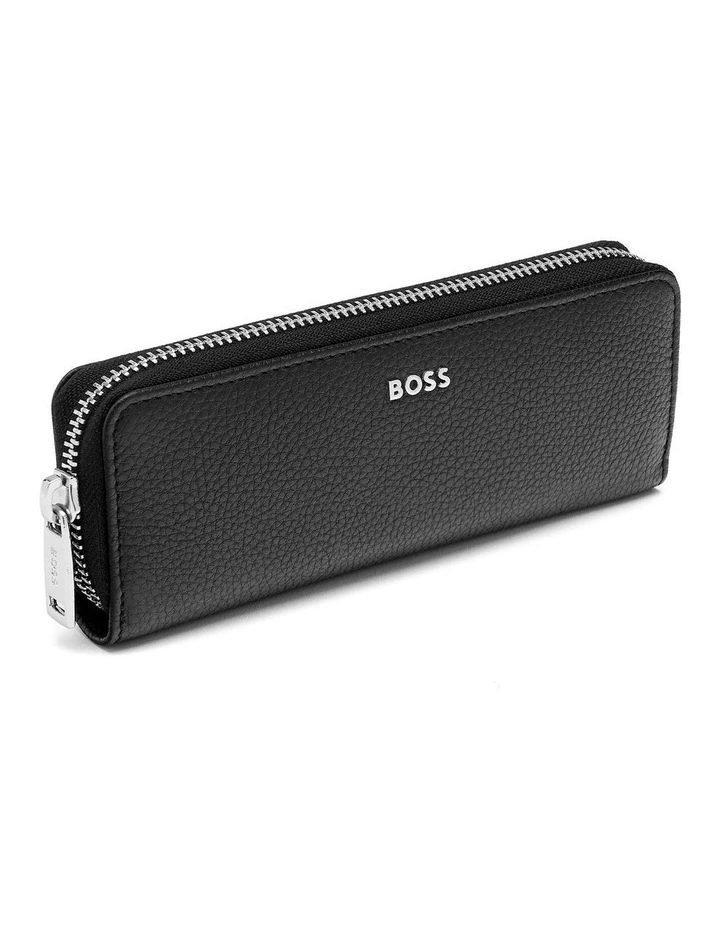 BOSS Zipped Double Pen Pouch Classic Grained Black image 4
