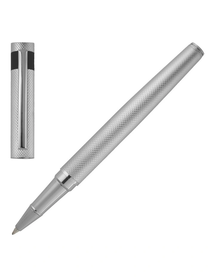 Hugo Boss Loop Diamond Chrome Rollerball Pen image 1