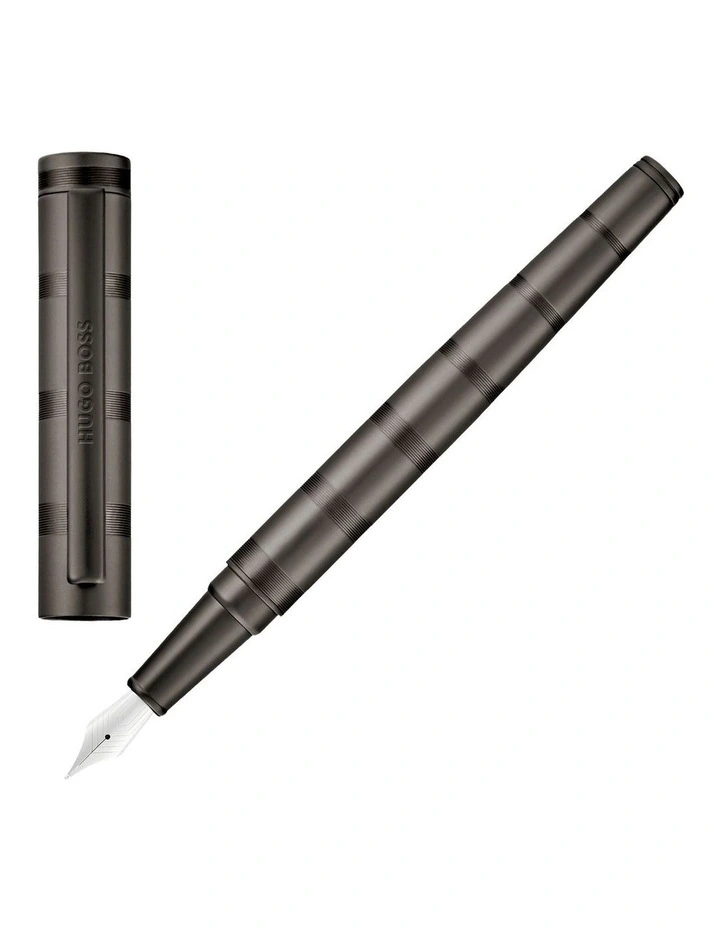 Hugo Boss Loop Stripes Gun Fountain Pen image 1