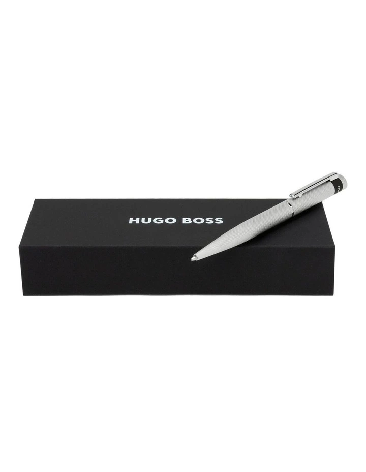 Hugo Boss Loop Diamond Chrome Ballpoint Pen image 3
