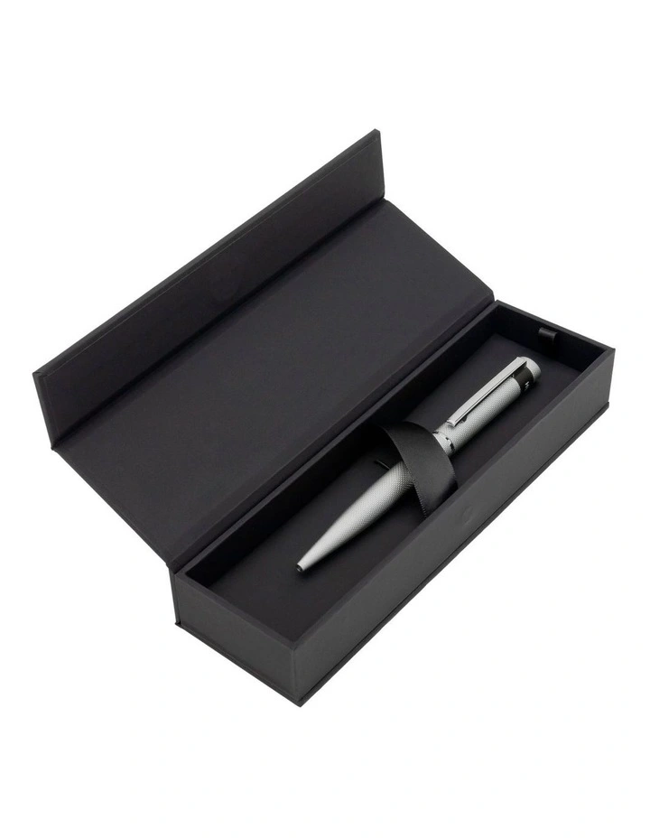 Hugo Boss Loop Diamond Chrome Ballpoint Pen image 4