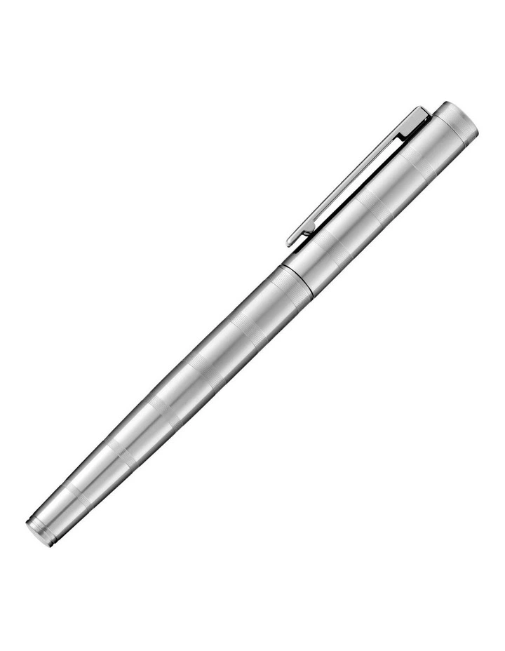 Hugo Boss Loop Stripes Chrome Rollerball Pen image 2