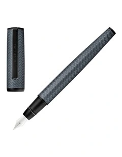 Hugo Boss Arche Pattern Grey Fountain Pen