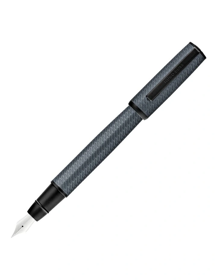 Hugo Boss Arche Pattern Grey Fountain Pen image 4