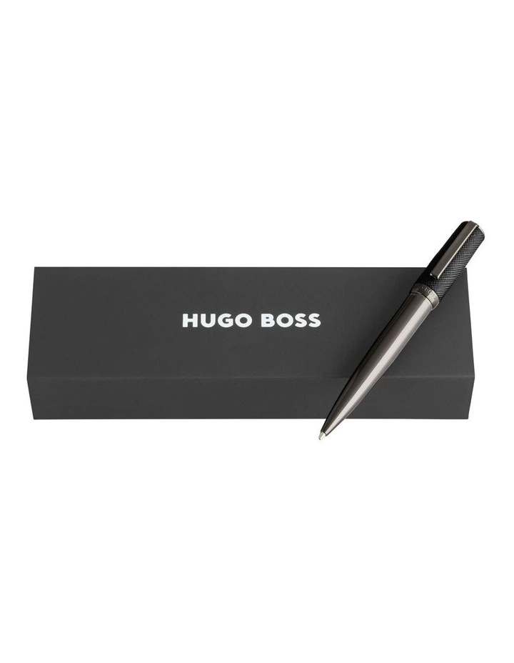 Hugo Boss Double B Saffiano Black Ballpoint Pen image 2