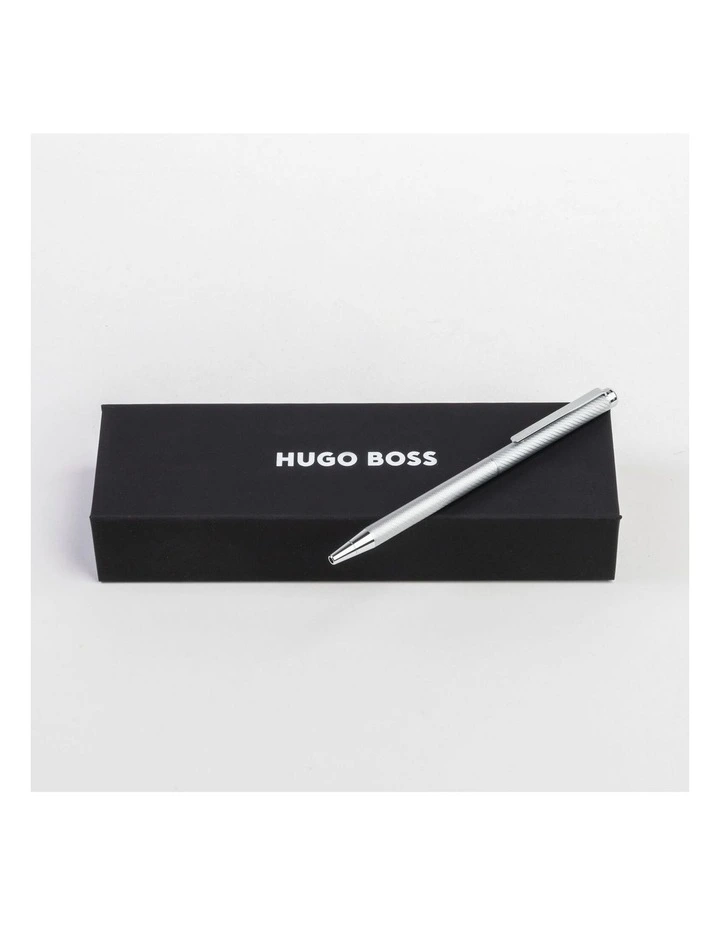 Hugo Boss Thin Ballpoint Pen Cloud Chrome image 3