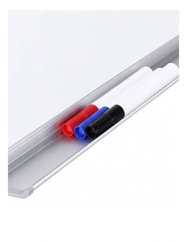 Levede Whiteboard Magnetic Adjustable Tripod Easel Dry Erase for Office White image 4