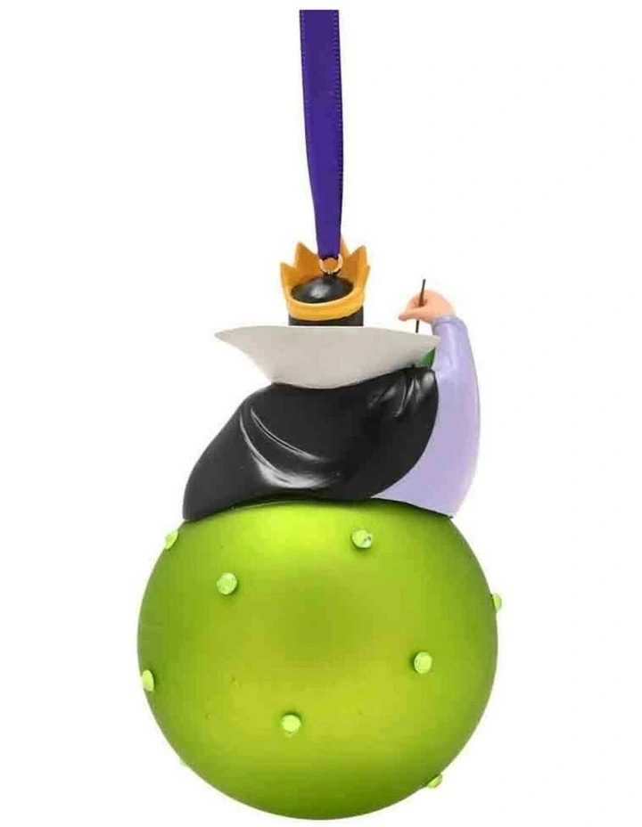 Christmas Evil Queen On Glass Bauble in Multi image 2