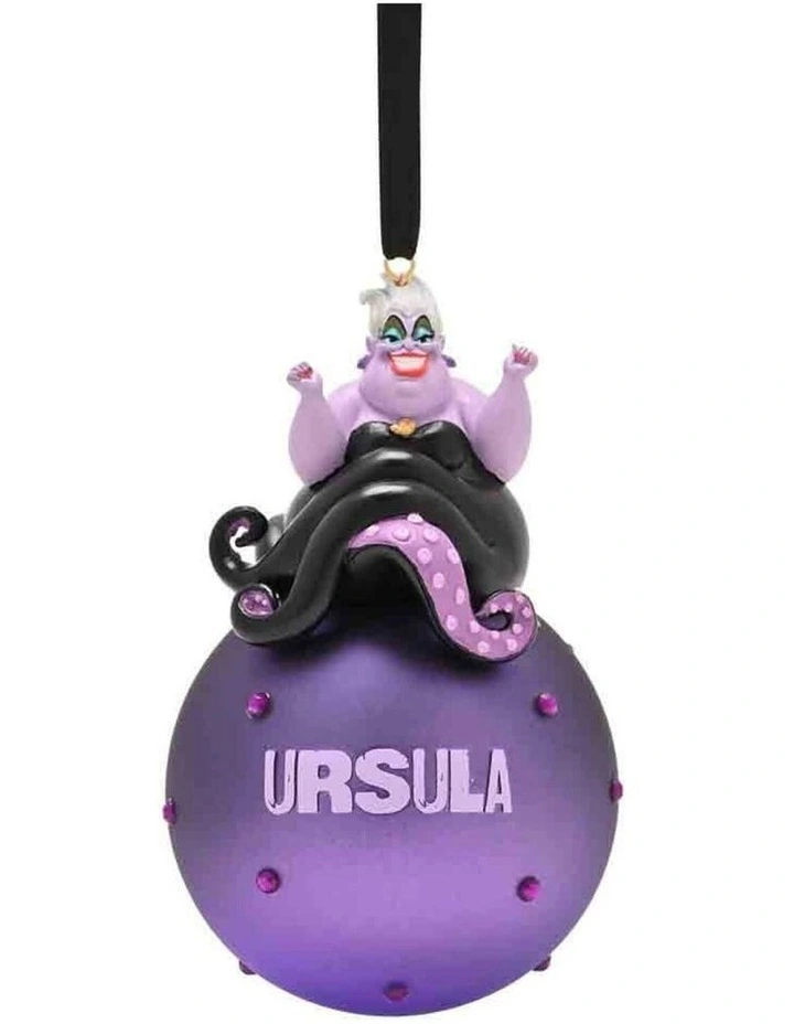 Christmas Ursula On Glass Bauble in Multi image 1