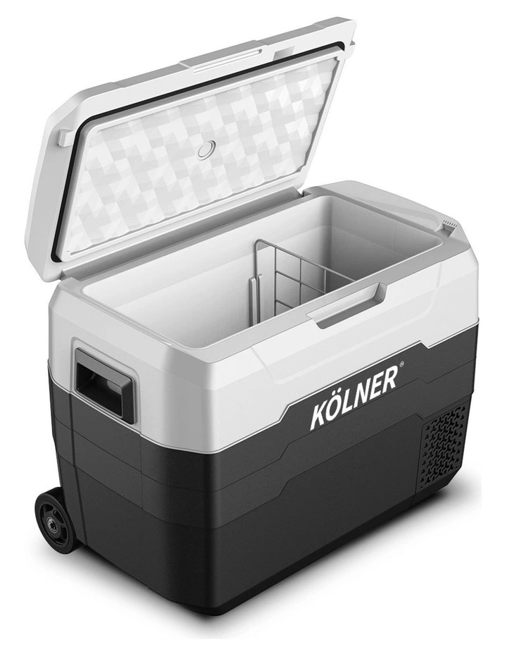 Kolner 40L Portable Fridge Cooler Freezer Refrigerator w/ Trolley image 4