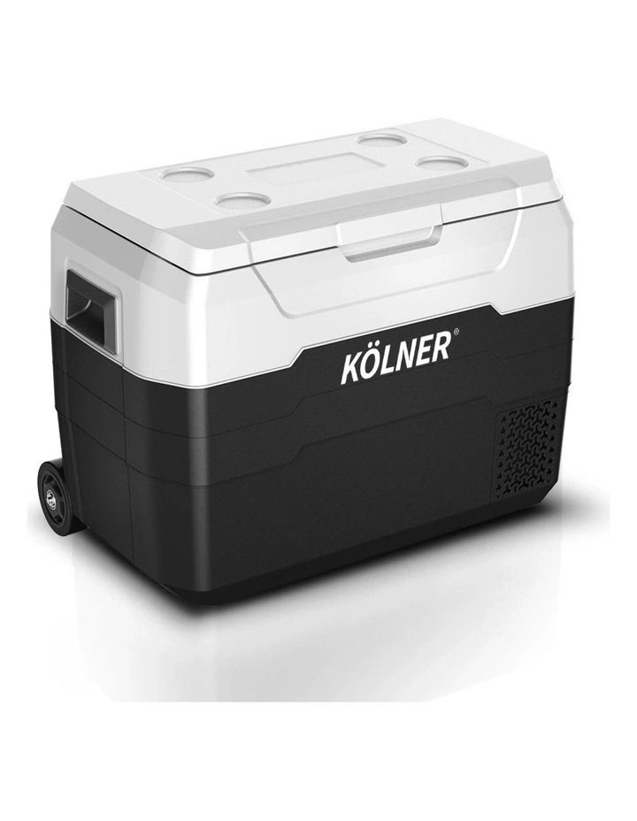 Kolner 40L Portable Fridge Cooler Freezer Refrigerator w/ Trolley image 5