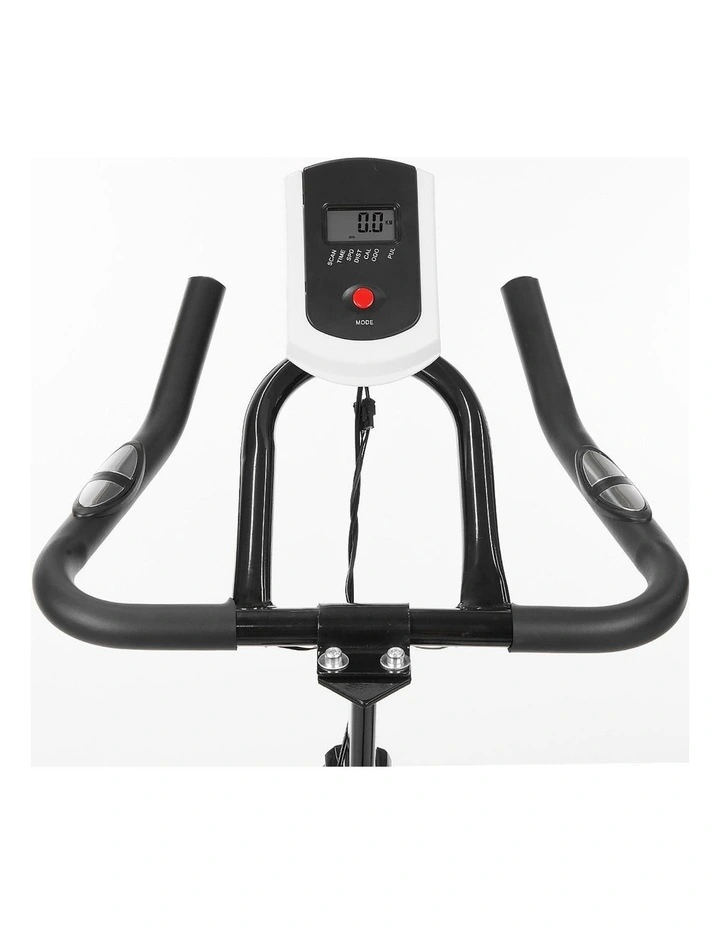 Home Gym Flywheel Exercise Spin Bike - Blue image 7