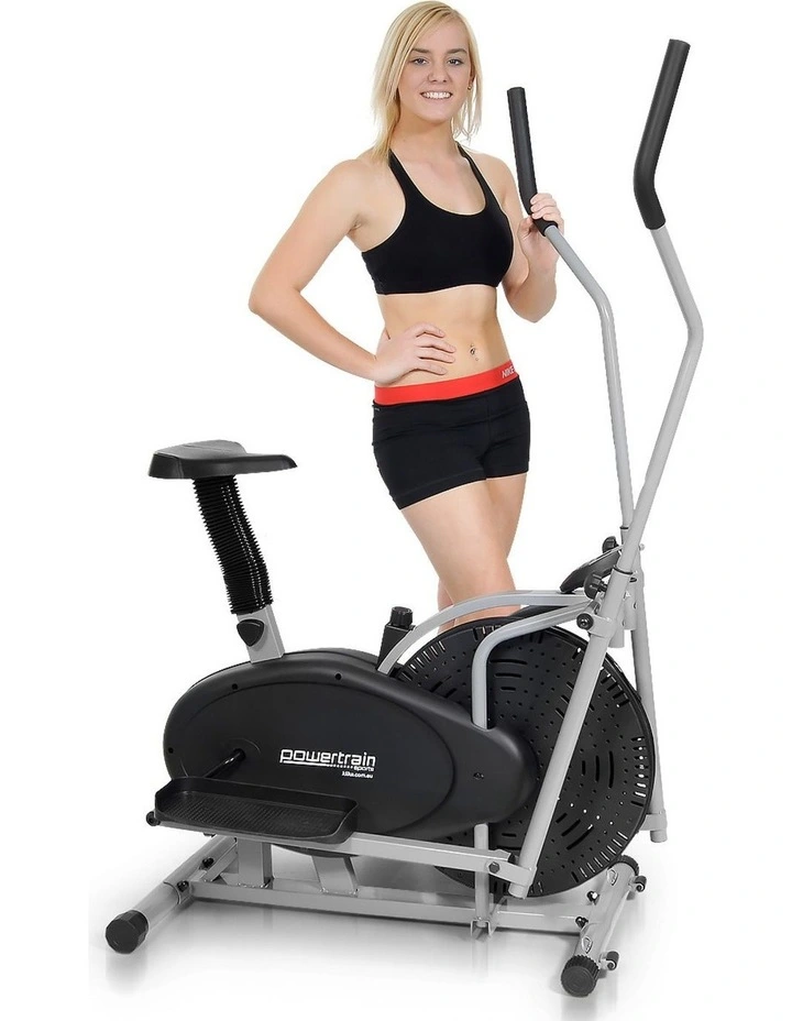 2-in-1 Elliptical Cross Trainer and Exercise Bike image 2