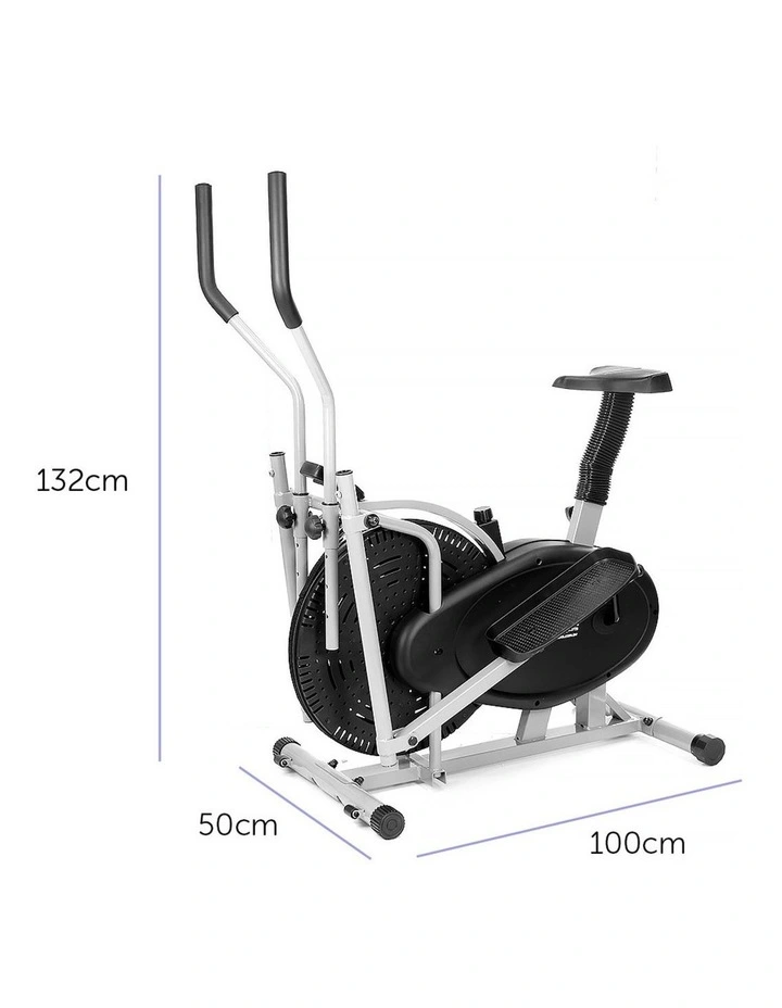 2-in-1 Elliptical Cross Trainer and Exercise Bike image 3