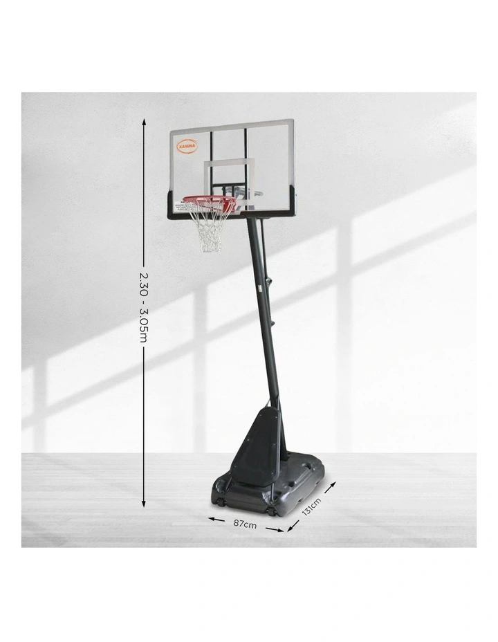 Portable Basketball Hoop System 2.3 to 3.05m for Kids & Adults image 4