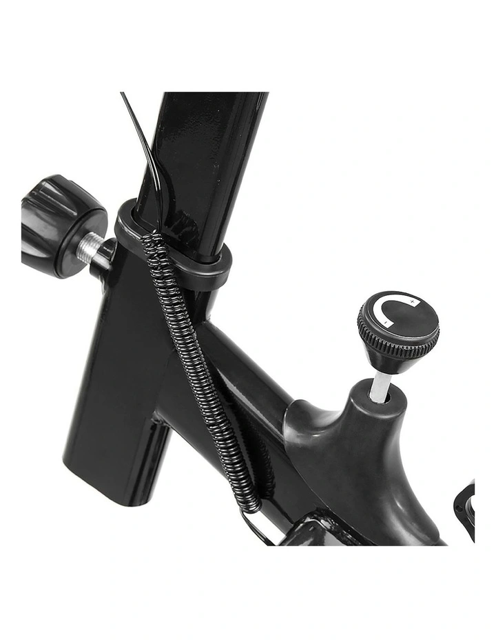 Powertrain Home Gym Flywheel Exercise Spin Bike - Black image 4