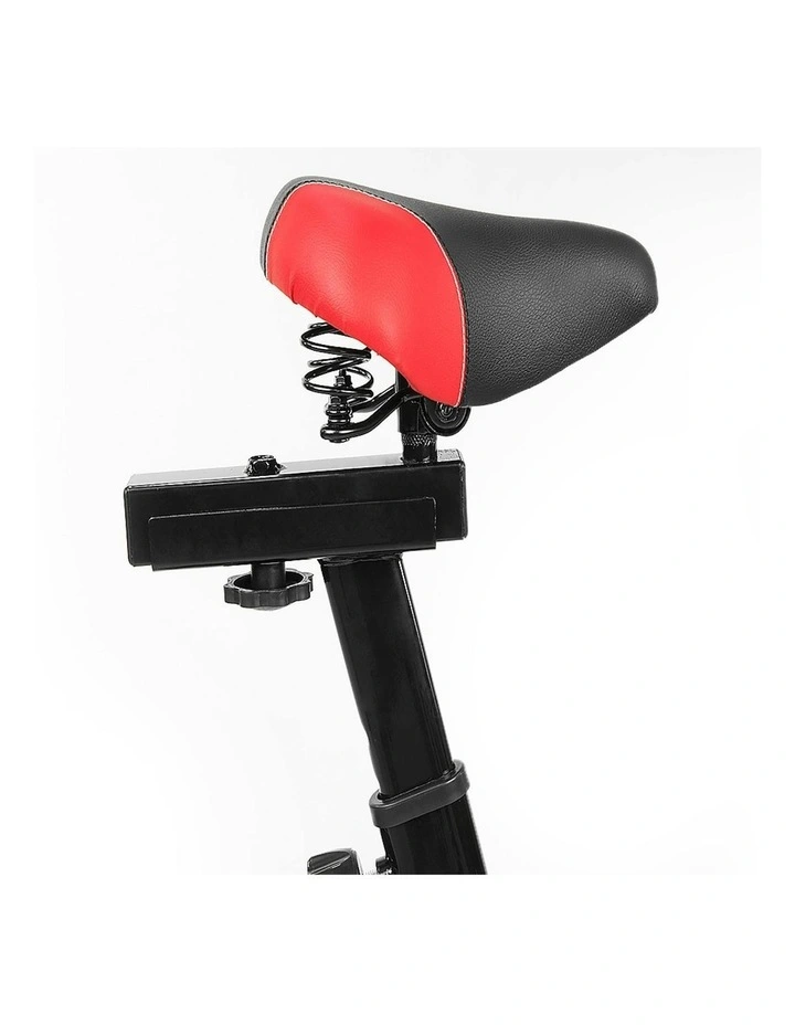 Powertrain Home Gym Flywheel Exercise Spin Bike - Black image 5