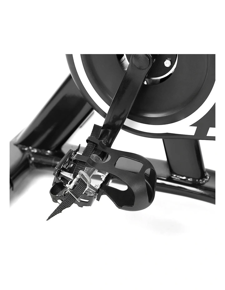 Powertrain Home Gym Flywheel Exercise Spin Bike - Black image 6